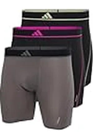 adidas Heren Ondergoed 3-Pack Boxer Brief (3PK) -Active Micro Flex Eco Slip, assortiment_4AM015, M, , M