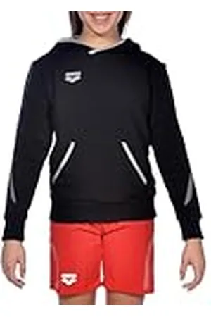 Arena Sweatshirt Junior Team Line-Black Shirt, Le Black, M, Unisex, , 38-40