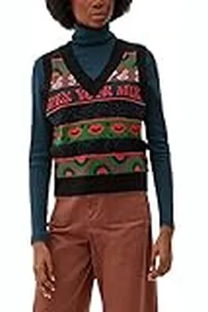 QS by s.Oliver Dames 2119038 gebreide trui, , XXL