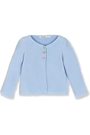 BABIDU Gebreide jas, 100% katoen, basisuitrusting voor baby