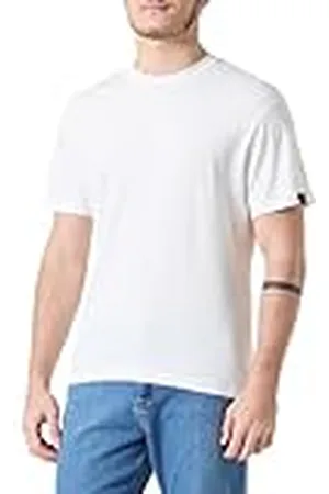 Replay Heren relaxed fit T-shirt van katoen, , XS