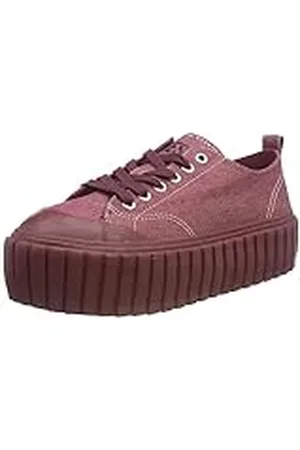 Diesel S-Hanami, sneakers voor volwassenen, uniseks, Rood, 36 EU