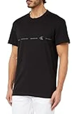 Calvin Klein Jeans Heren Logo Herhaal Tee S/S Gebreide Tops, ., XXS