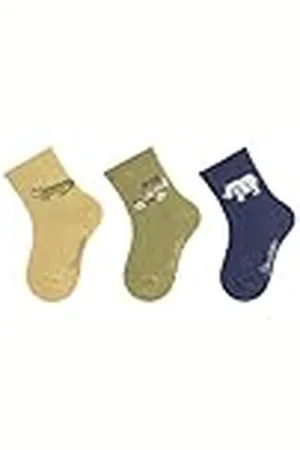 Sterntaler Babysokken voor jongens, 3 stuks, safari, , 18 EU