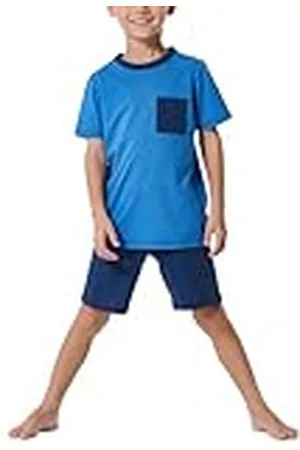 Schiesser Jongenspyjama Korte Boys World Pyjamaset, , 140