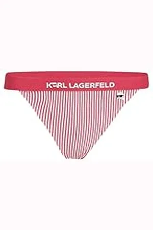 Karl Lagerfeld Ikon Stripe Brief, Multicolor, Women, Underwear, , S