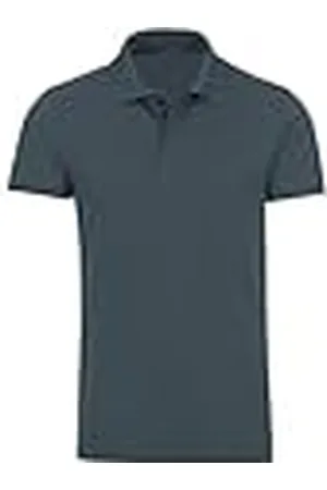 Trigema Slim fit deluxe poloshirt van piqué voor heren, L, antraciet