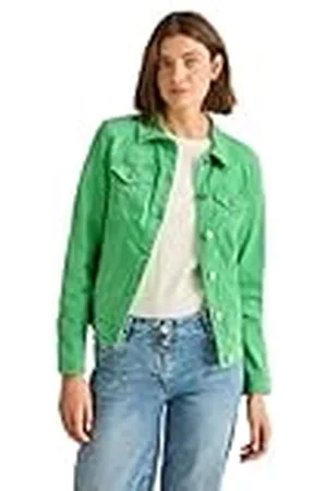 CECIL Dames B212606 jeansjas, iced neon groen, M, , M