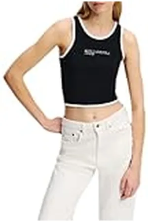 Karl Lagerfeld Outline Logo Top, Women, , Top, , XS
