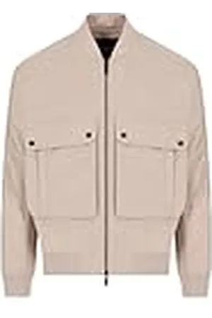 Armani Exchange Heren Blue Edition, logo patch blouson jack, , S, , S