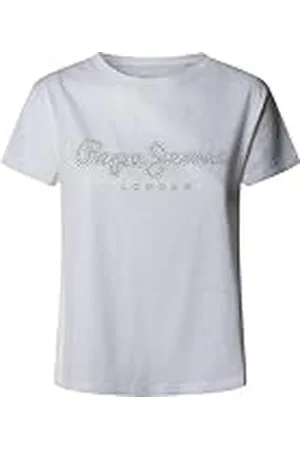 Pepe Jeans Dames RYLEIGH T-shirt, Wit (WIT), L, , L