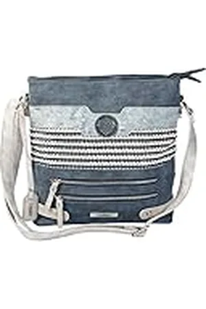 Rieker Handtas, schoudertas voor dames, blauw (Baltisch/marineblauw), 280x60x280 cm (B x H D)