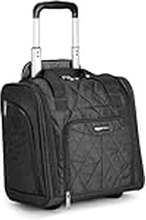 AmazonBasics Koffer, voor onder de stoel, 35,5 cm, zwart gewatteerd
