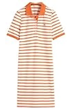 GANT Striped Shield SS Pique Polo Dress, , XL