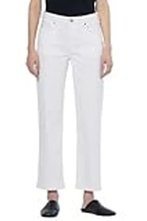 Scotch&Soda Dames Core The Sky Straight Cool White Jeans, , 24W x 30L