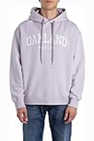 Replay Heren relaxed fit hoodie van katoen, , M