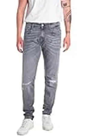 Replay Anbass Eco Plus Slim fit jeans voor heren, , 31W / 32L