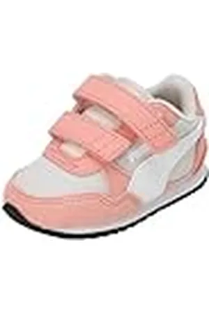 PUMA St Runner V3 NL V Inf babysneakers, uniseks, Alpine Snow White, Papaver Roze 3, 26 EU