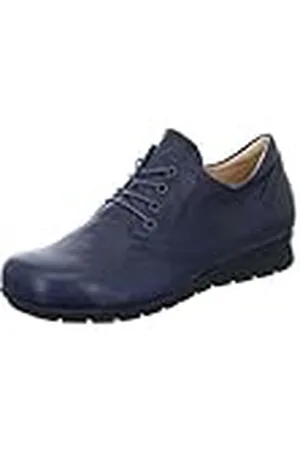 Think! Menscha chroomvrij gelooid, duurzame, lage veterschoenen voor dames, , 37 EU