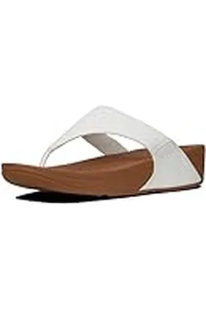 FitFlop Lulu leren teenslippers voor dames, , 38 EU