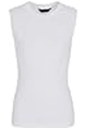 Armani Exchange Essential, mouwloze katoenen jumper voor dames, , S