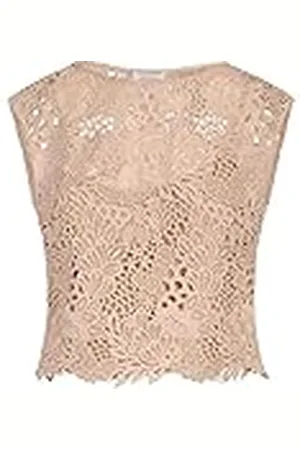 Apart Damesblouse met kant, rose-nude, normaal