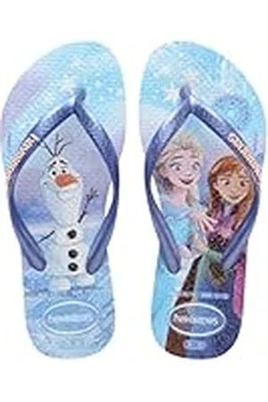 Havaianas Slim Princess Flip-Flop voor meisjes, Paarse Fantasie, 3.5/4 UK Child
