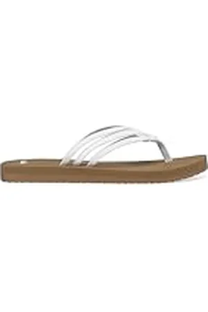 Sanük Dames Yoga Sandy Teenslippers, Wit, 39 EU