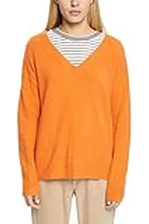 ESPRIT Dames 102EE1I337 trui, 834/GOLDEN ORANGE 5, XS