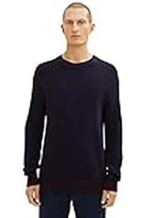 TOM TAILOR Uomini Basic gebreide trui 1032292, , XL