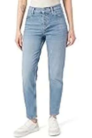 Calvin Klein CK JEANS Dames MOM JEAN J20J225148, Denim (Denim Light), 27W/28L, , 27W / 28L