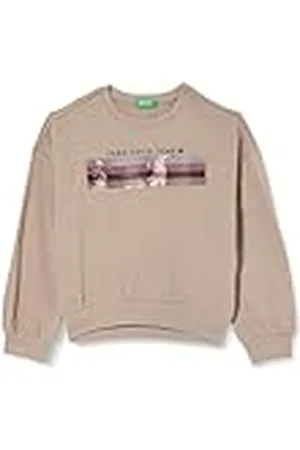 Benetton Sweatshirt met capuchon voor meisjes en meisjes, , 170