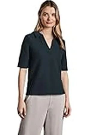 Street one Poloshirt met structuur, , 38