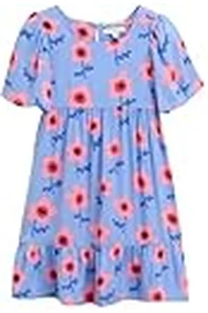 TOM TAILOR Mini-jurk voor meisjes met bloemenpatroon, , 116-122