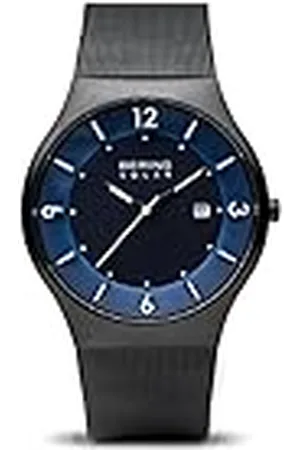 Bering Herenhorloge Solar Movement - Solar Collection met roestvrij staal en saffierglas 14440-227