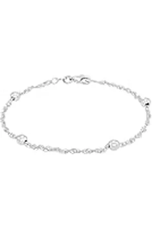 Amor Armband 925 Sterling Zilveren Damesarmsieraad, 19 cm, , Wordt Geleverd In Geschenkverpakking, 2016476