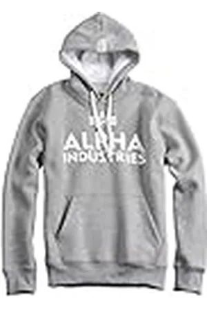 Alpha Industries Heren Foam Print Hoody Hooded Sweater Hoodie, , 4XL