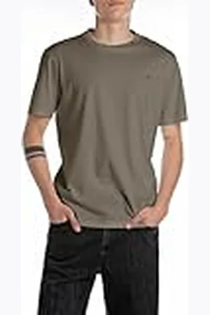 Replay Basics Crew Neck T-shirt voor heren, van katoen, , XXL