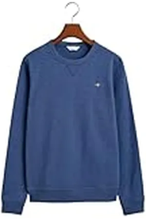 GANT Unisex Kids Shield Cotton Slub C-Neck Sweatshirt, , 98-104