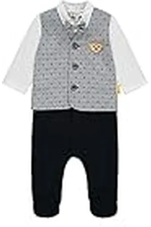 Steiff Jongens Blazer Suit Dress Set, Navy, 86