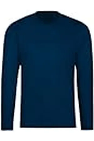 Trigema Shirt met lange mouwen voor heren van 100% katoen - ook in grote maten - longsleeve - 636501, , XS