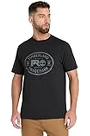 Timberland Heren korte mouwen merklogo werk-T-shirt, , L, , L