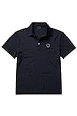 Blauer Poloshirt korte mouwen, , S heren, , 42 NL