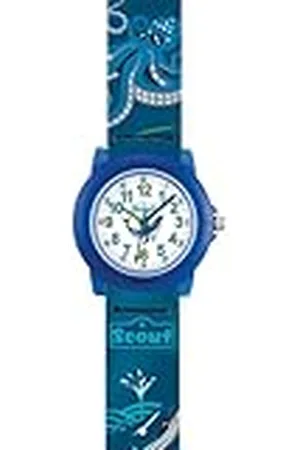 Scout Analoog kwartshorloge voor jongens met kunststof armband 280305051