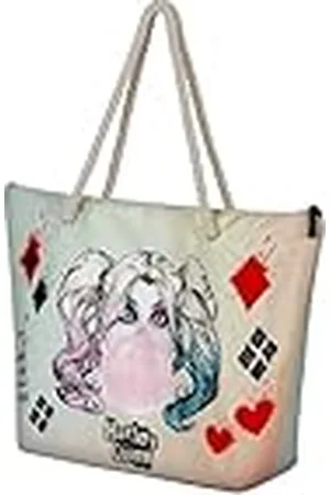 KARACTERMANIA Harley Quinn Mad Love-Soleil strandtas, , 52 x 37 cm, , Eén maat, Soleil Strandtas Mad Love
