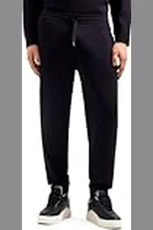 Armani Exchange Heren Icon Project, emboidered Logo, Joggingbroek, Blauw, XL, , XL