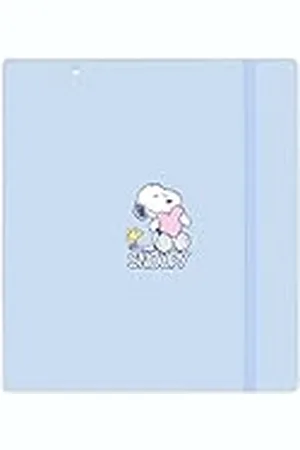 Safta SNOOPY LOVE Ringband met 4 ringen van 35 mm, met vervanging, met 100 A4-vellen, ideaal voor kinderen van verschillende leeftijden, comfortabel en veelzijdig, kwaliteit en duurzaamheid, 27 x 4 x 32 cm