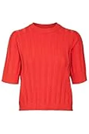VERO MODA VMJENNY SS O-Neck Pullover GA Boo, , L