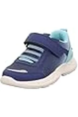 Superfit Rush sneakers, blauw/lichtgroen 8080, 29 EU, , 29 EU