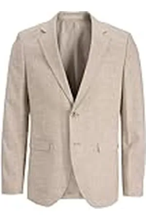 JACK & JONES Jprriviera Linen Blazer voor heren, slim fit, Sn, , 54